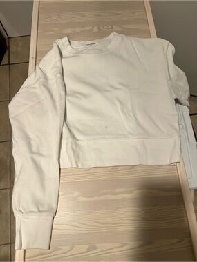 perfectwhitetee White Wide-Leg Pants